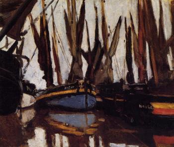 Claude Oscar Monet : Fishing Boats